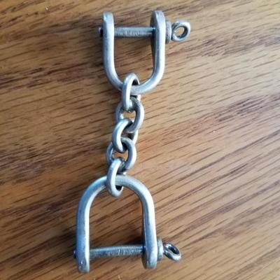 Sterling silver keychain