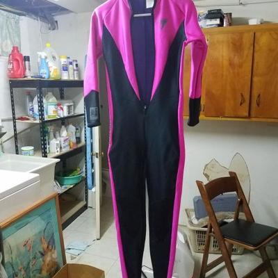 Ladies wetsuit. There is more diving gear.