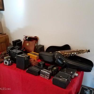 Vintage camera collection
