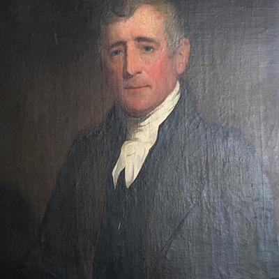 Portrait of Henry Schell, shown without frame