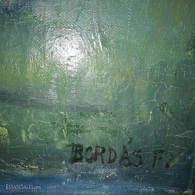 Signature on our BordÃ¡s painting