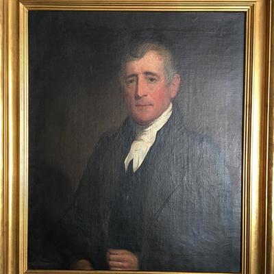Featured art; 1837 Philadelphia school portrait of Henry Schell, councilman of Philadelphia and grandfather to important artist and...