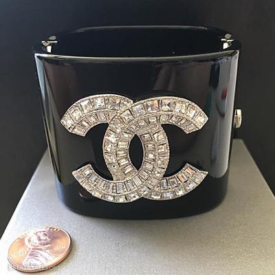 Chanel cuff photo to give a sense of scale