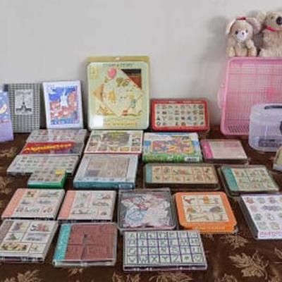 DDC026 Rubber Stamp Sets, Precious Moments, Mickey Mouse & More!
