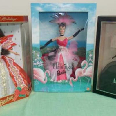 DDC007 More Special Edition Collectible Barbies New in Box
