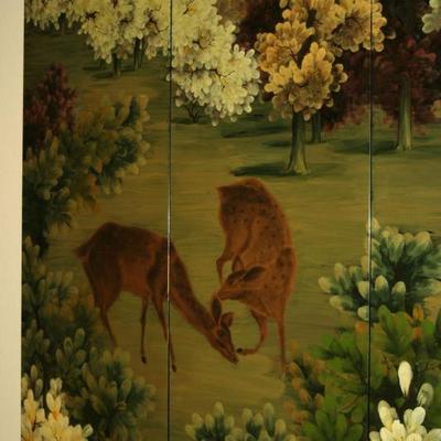 Hand Painted Wall Screen