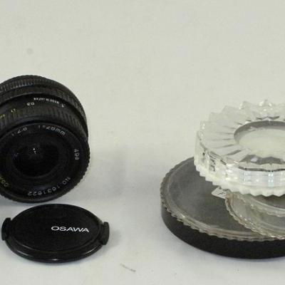 Osawa MC 28mm Wide Angle Canon Mount Lens and Various Filters