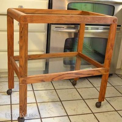 Mid Century modern cart