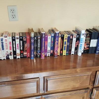 Big selection of VHS