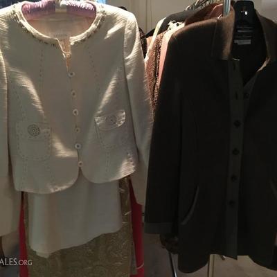 ST John and Valentino suits ( skirts)