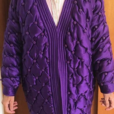 Valentino Silk Quilted Jacket