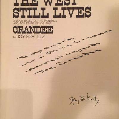 Joe Grandee Book... Signed.