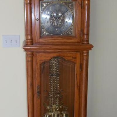 Gorgeous Emperor Grandfather clock with beautiful chimes