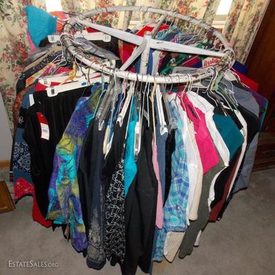 ALL these clothes are NEW WITH TAGS! Ladies size 24, 2X, 3X.