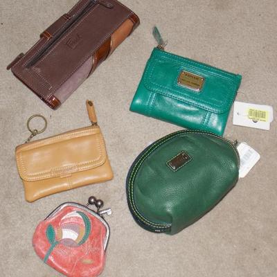 New with tags Fossil wallets/coin purses
