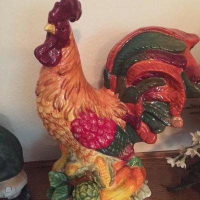 Ceramic Rooster by Noble Excellence 