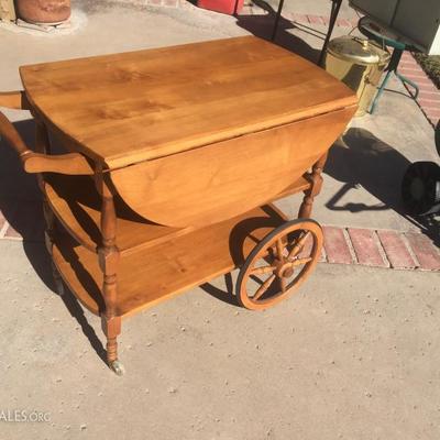 Vintage tea cart 