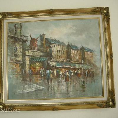 One of numerous Framed Original Works of Art. This one is by Peter Scott