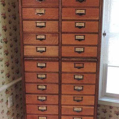 Antique Apothecary Multidrawer