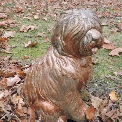 Garden Dog Statue