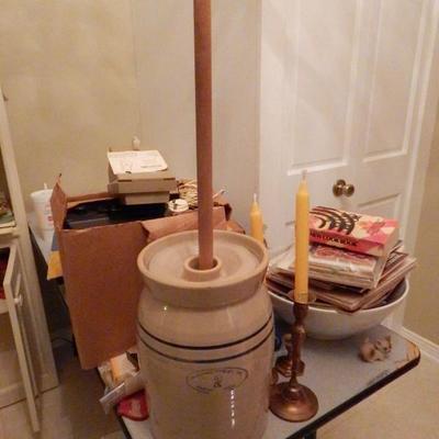 Marshall Pottery butter churn