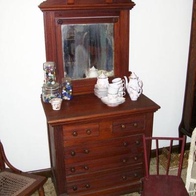 Charming Victorian Eastlake child's dresser - very scarce.