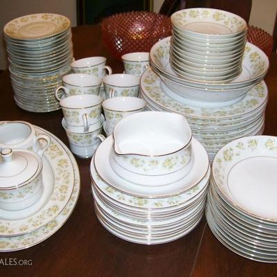 Service for 12 - vintage china