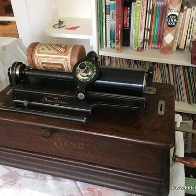 Edison Cylinder player