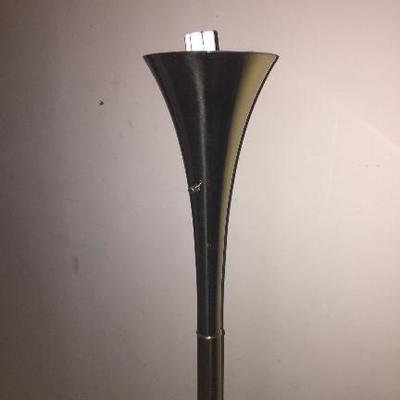 Stiffel brass floor lamp 5 foot tall
