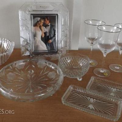 ADK023 Crystal Bowl, Wine Glasses and More!
