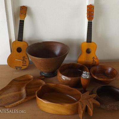 ADK024 Wooden Bowls and Trays, Ukulele and More!
