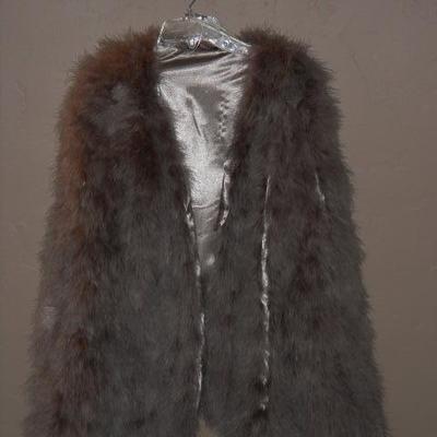 Ostrich father coat like new