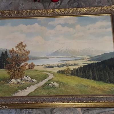 F. Kammeyer Oil Painting