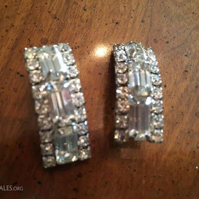 Vintage signed Weiss Earrings