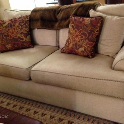 ETHAN ALLEN Sofa and matching Extra Large Chair