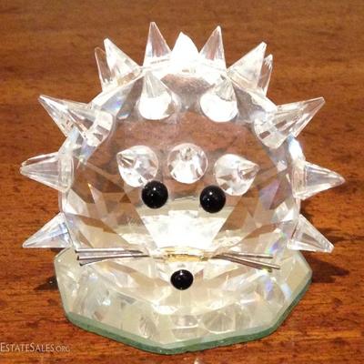 Swarovski Crystal Hedgehog â€“ Retired