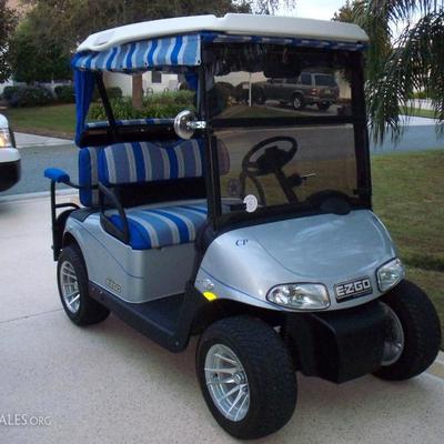 2011 EZ-GO  golf cart - GAS ; 4 passenger ; 