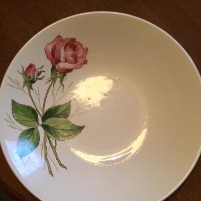 Vintage Knowles China - Tea Rose - USA.