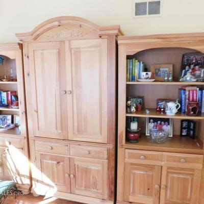 Entertainment Unit by Broyhill in three sections