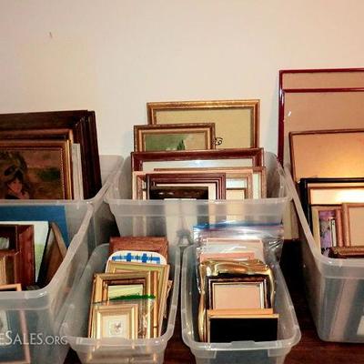 Pictures and picture frames