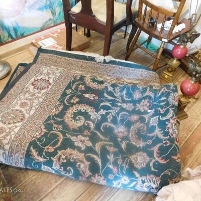 Roomsize Persian carpet $45