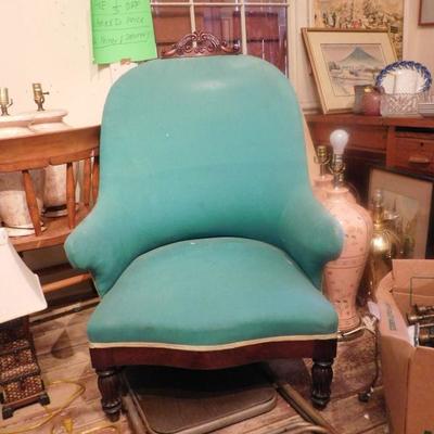 Charles X armchair. c 1835 $100