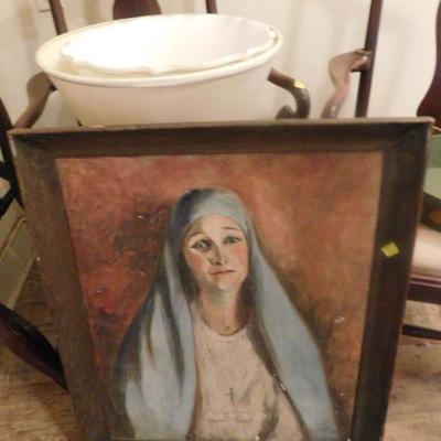 Portrait of a nun $100