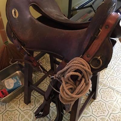 Vintage Saddle