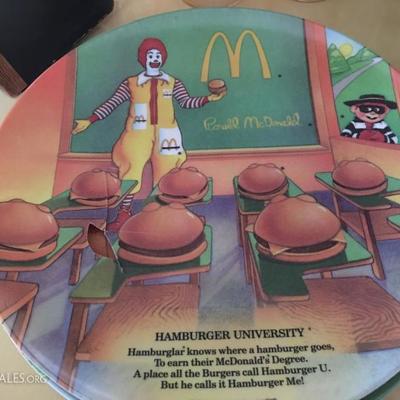 McDonald's Plates