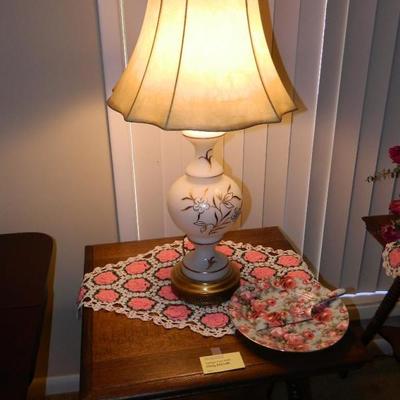 Several Vintage Lamps In Home