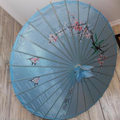 silk oriental umbrella