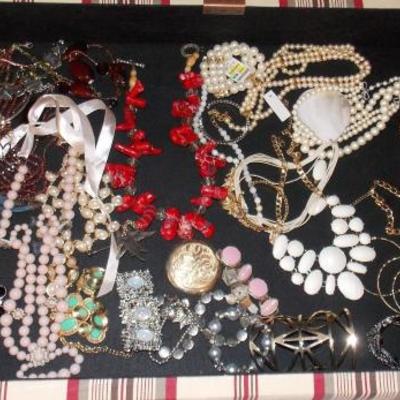 Just some of the costume jewelry available
