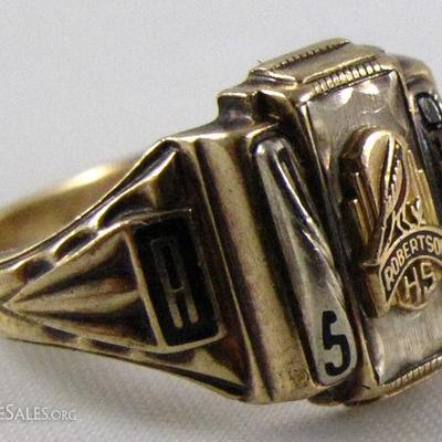 1955 Robinson High School Ring