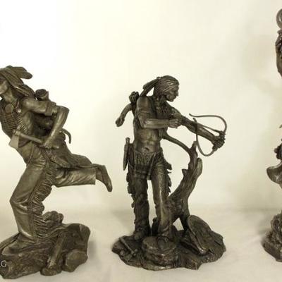 Jim Ponter Pewter Sculptures:  